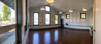 Interior of indoor shelter